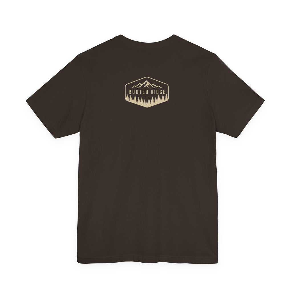 Experience Life T-Shirt — Outdoor Adventure Graphic Tee (Rooted Ridge)