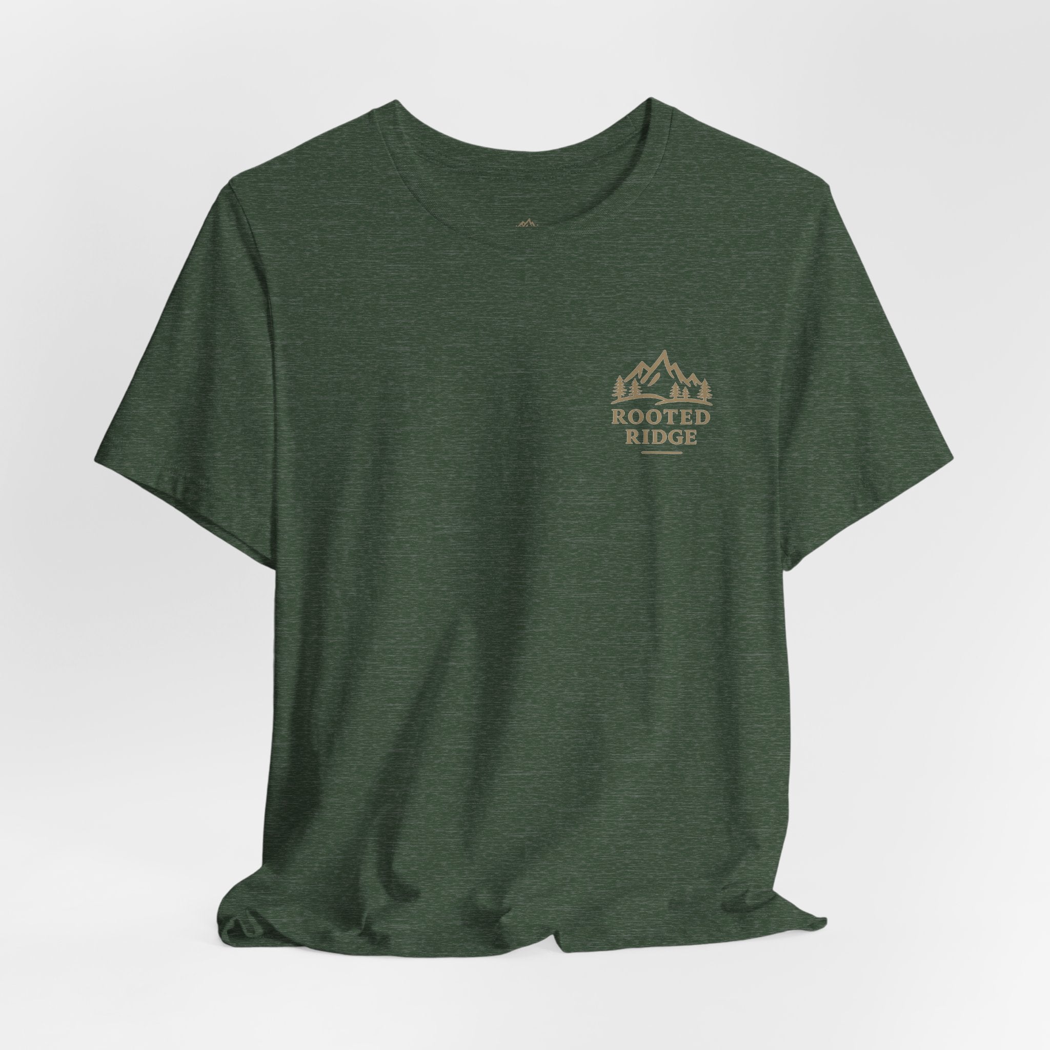 Hard Reset Mountain Tee — Adventure Camping Graphic T‑Shirt