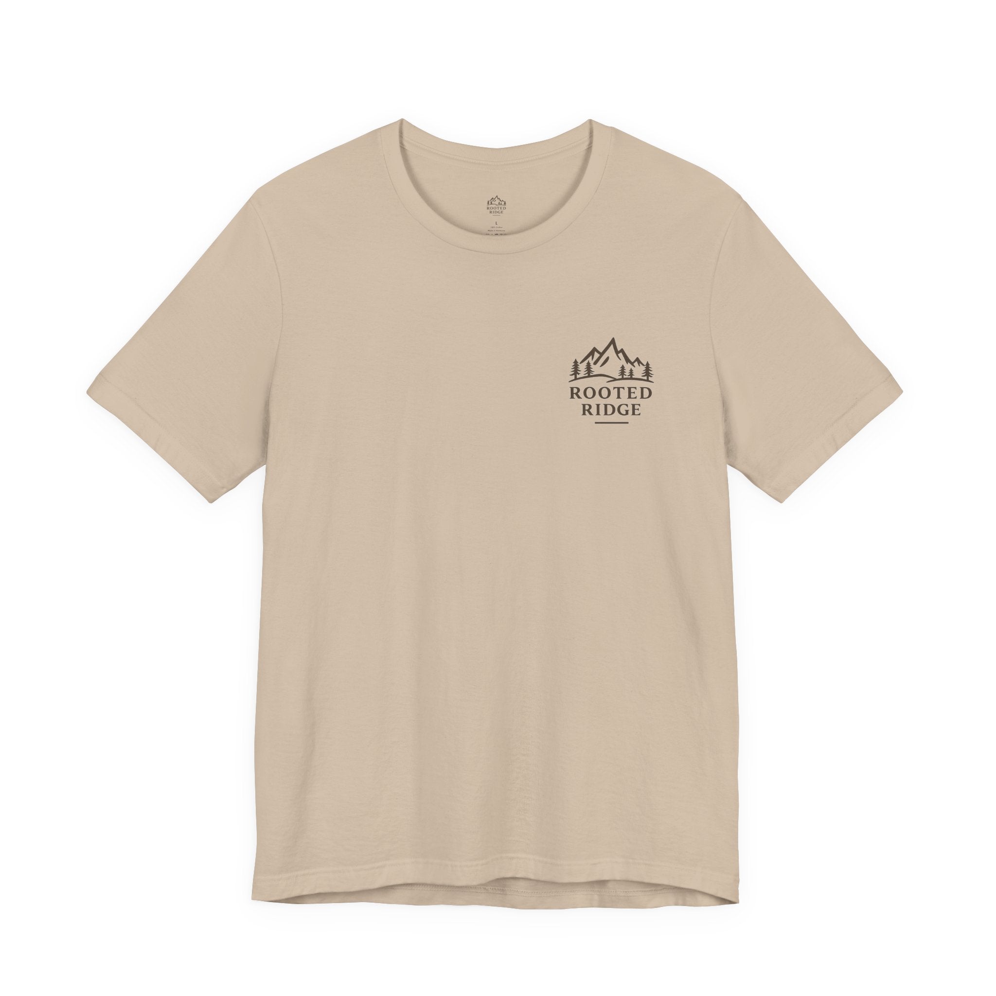 Hard Reset Mountain Tee — Adventure Camping Graphic T‑Shirt