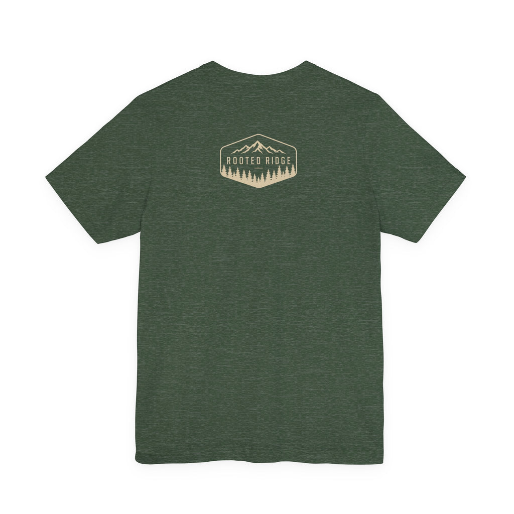 Experience Life T-Shirt — Outdoor Adventure Graphic Tee (Rooted Ridge)