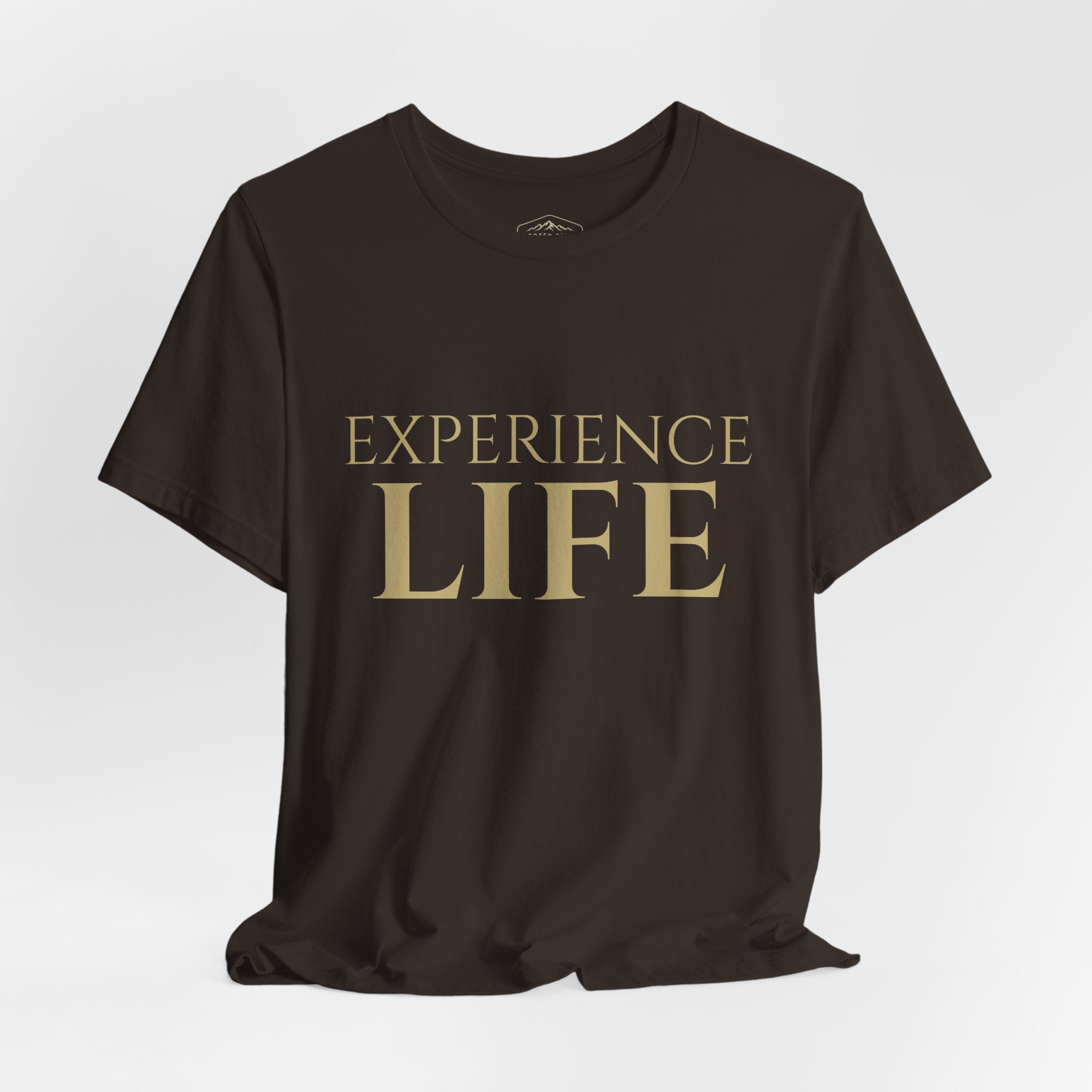 Experience Life T-Shirt — Outdoor Adventure Graphic Tee (Rooted Ridge)