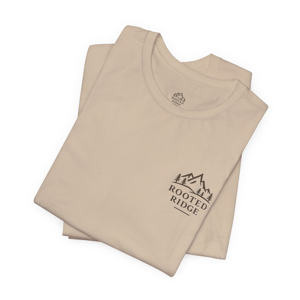 Slow Down Campfire T-Shirt — Relaxed Outdoor Tee with 'Slow Down' Graphic