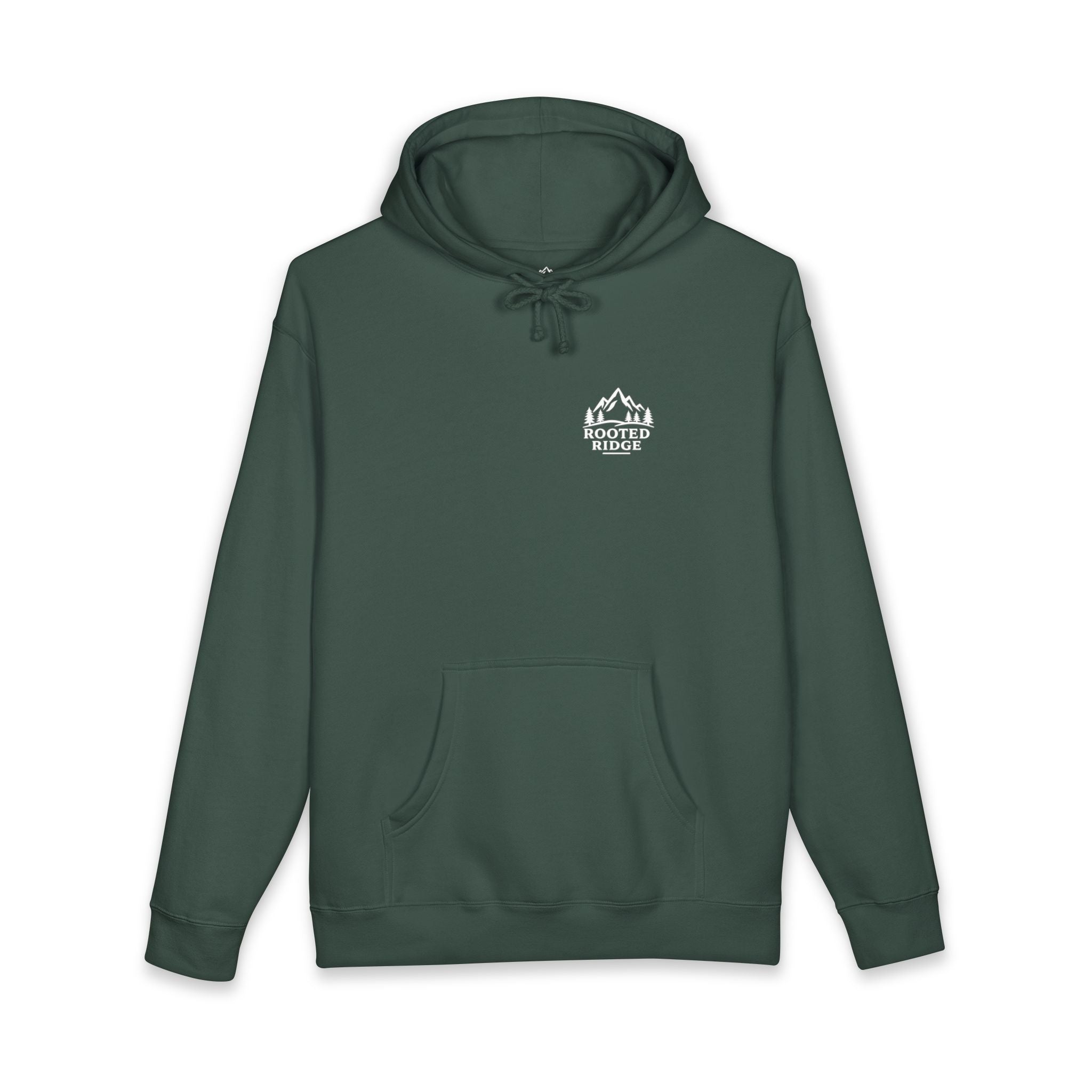 Off Grid Hoodie — Retro Pine Graphic Hooded Sweatshirt