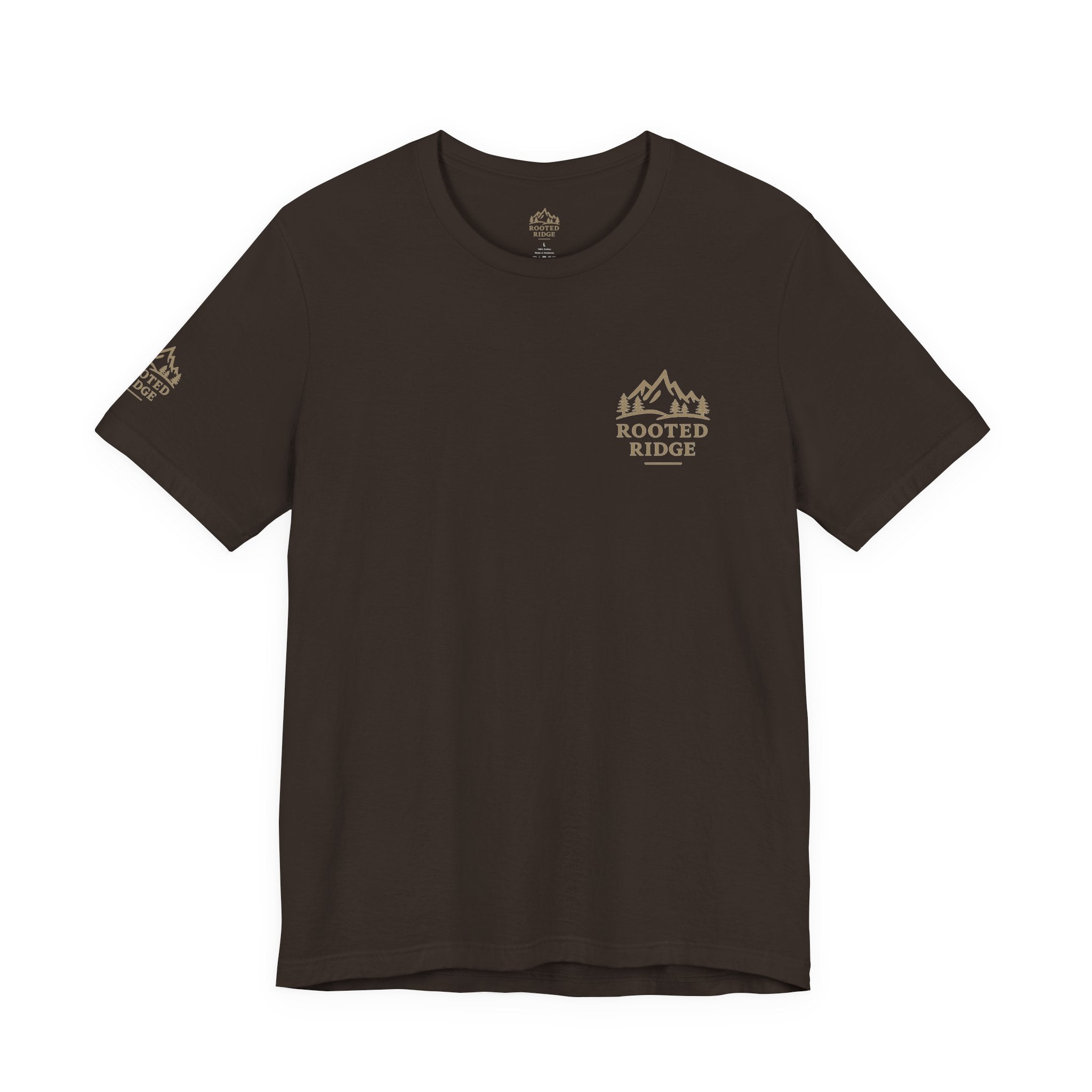 Hard Reset Mountain Tee — Adventure Camping Graphic T‑Shirt