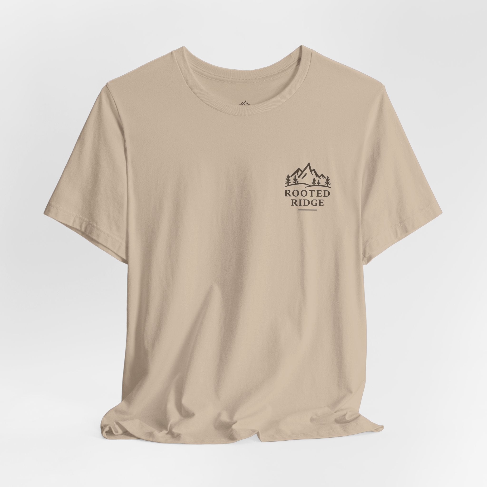 Hard Reset Mountain Tee — Adventure Camping Graphic T‑Shirt