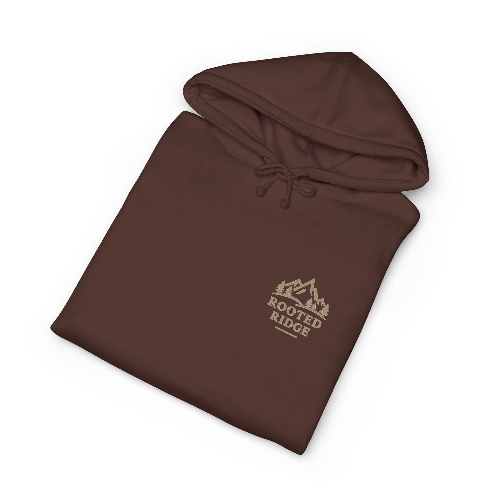 Off Grid Hoodie — Retro Pine Graphic Hooded Sweatshirt