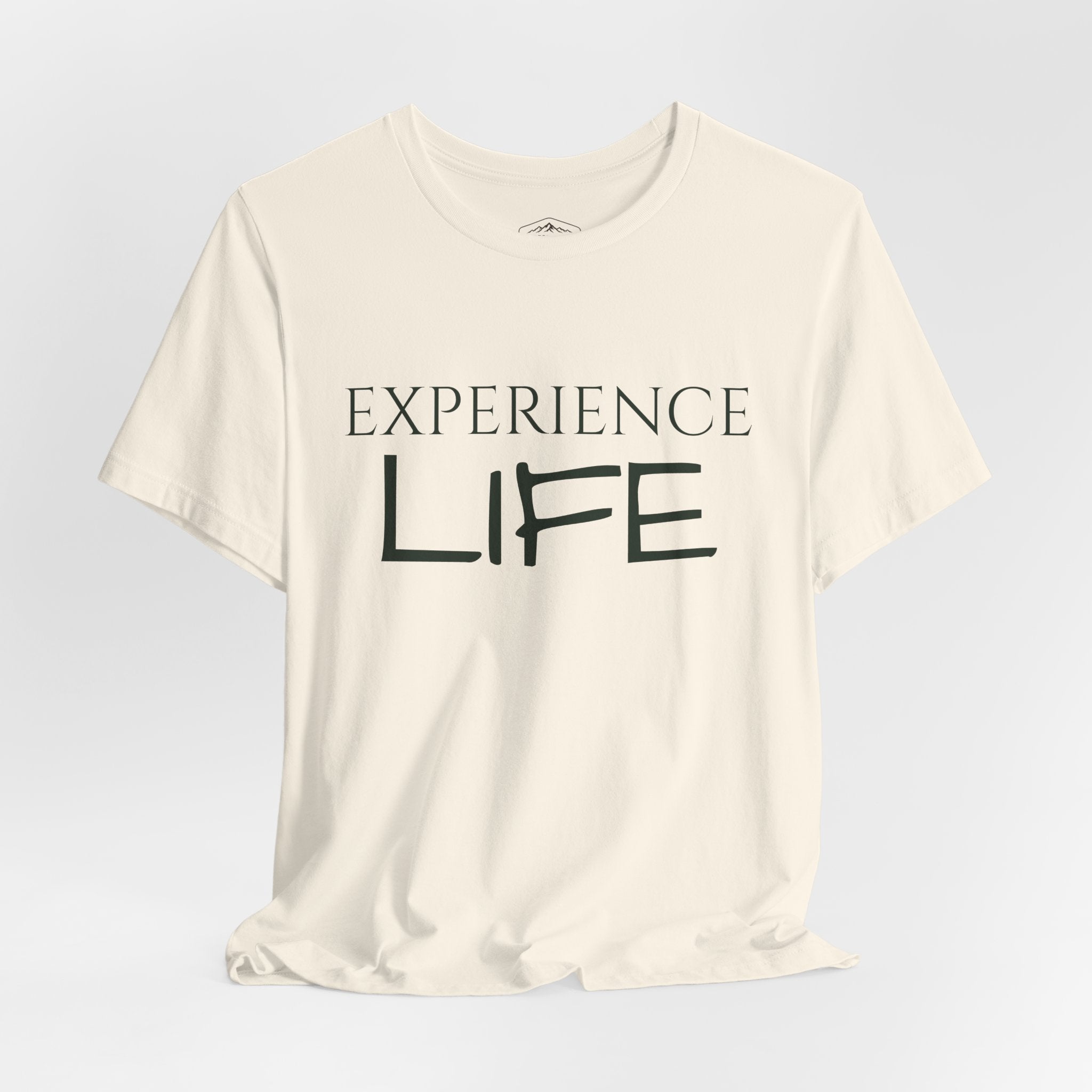 Experience Life T-Shirt — Outdoor Adventure Graphic Tee (Rooted Ridge)