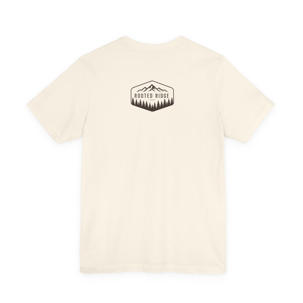 Experience Life T-Shirt — Outdoor Adventure Graphic Tee (Rooted Ridge)