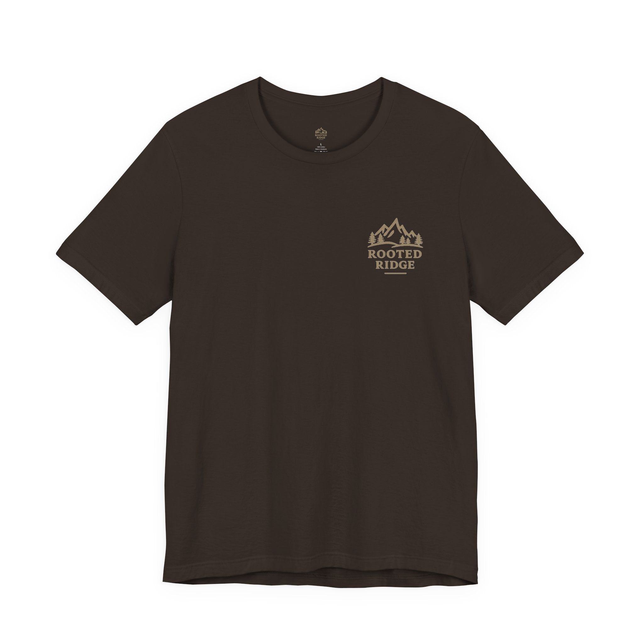 Hard Reset Mountain Tee — Adventure Camping Graphic T‑Shirt